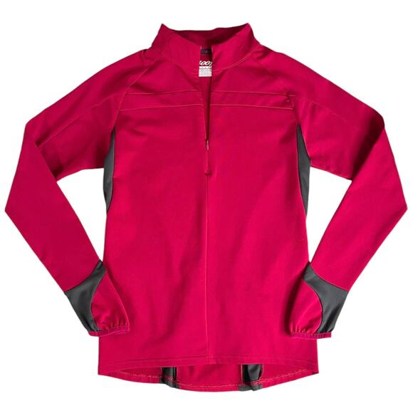 ZOOT 1/2 Zip Long Sleeve Pullover Activewear Top Cycling Running Pink Medium - Picture 1 of 8